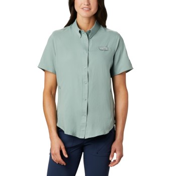 Dámské Košile Columbia PFG Tamiami II Short Sleeve Světle Zelene FULZGH346